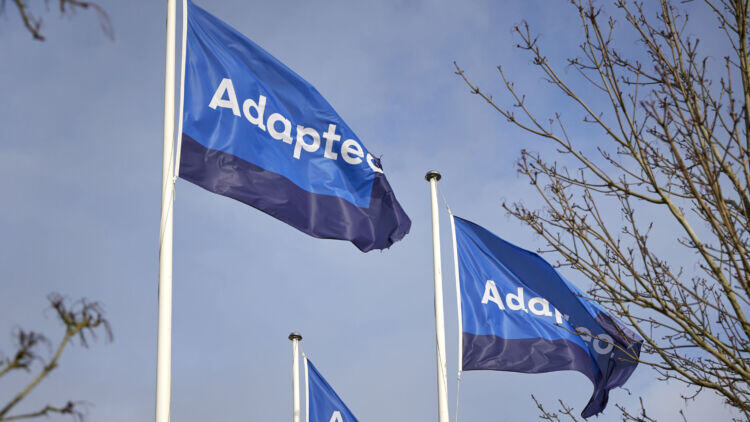 Adapteo flag i blåt