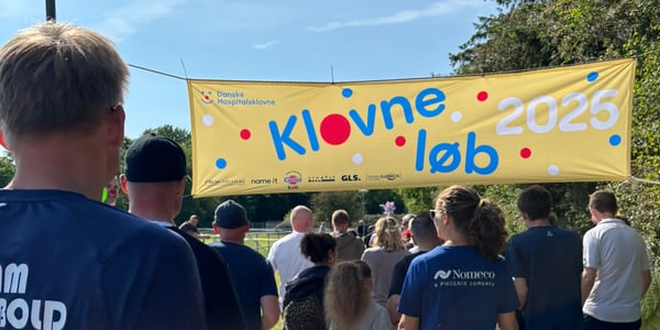 Adapteo løb med i Klovneløbet i Greve
