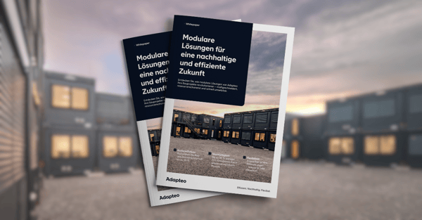 Whitepaper: Modulare Bauweise für eine nachhaltige und effiziente Zukunft