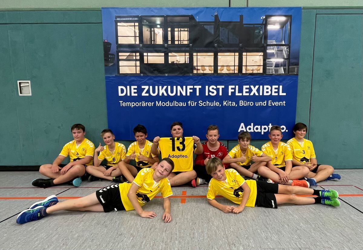 Adapteo unterstützt Handball-Kids