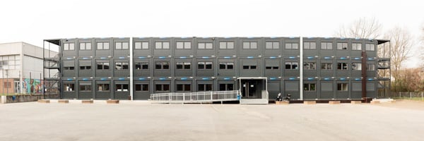 Transformed and repurposed educational buildings in Offenbach, Germany