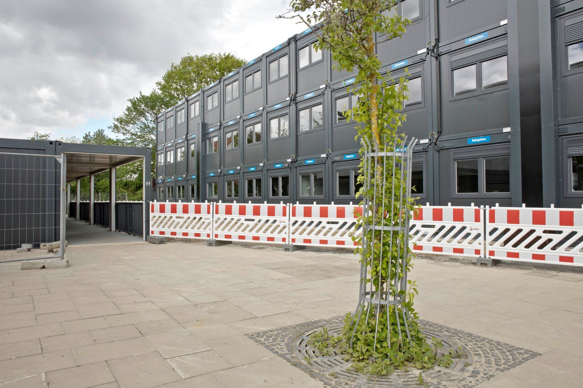 Containerschule für GSS in Offenbach