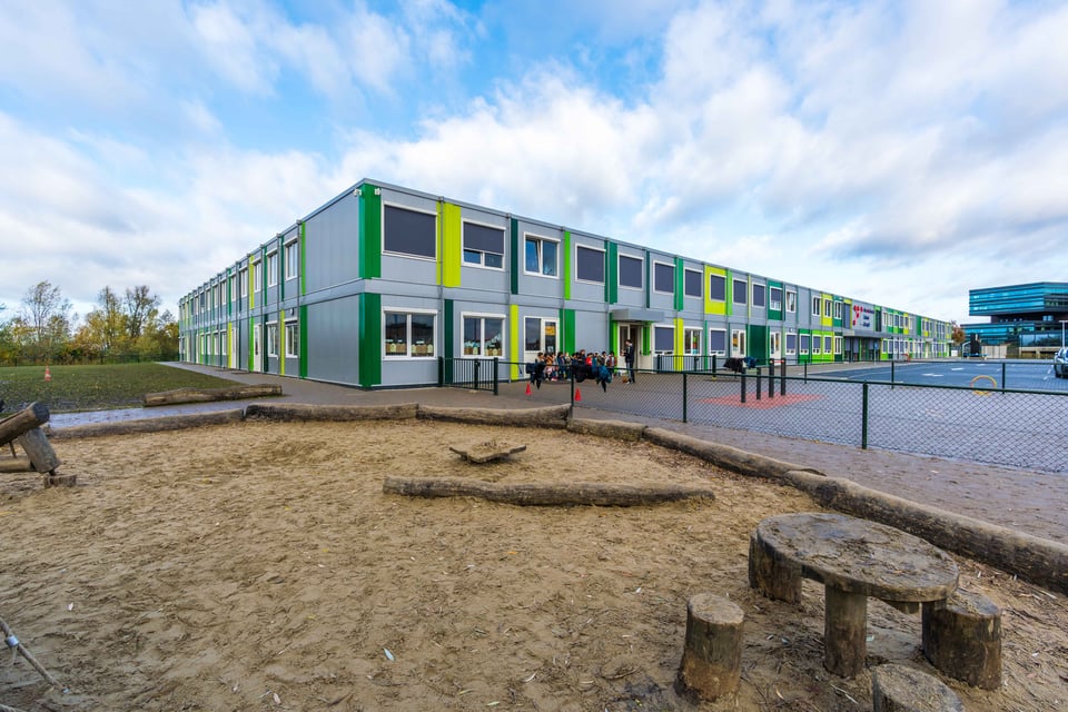 Modulair gebouw van Adapteo