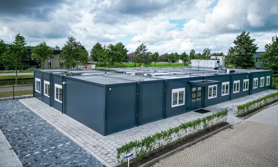 modulair kantoor van luxe units