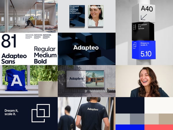 Adapteo’s nieuwe merkidentiteit sluit aan bij de toekomst van flexibele sociale infrastructuur — Change happens
