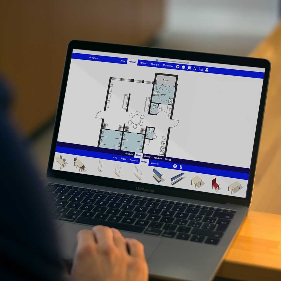 Adateo Draw -työkalulla suunnittelet unelmiesi koulurakennuksen