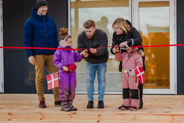 Midlertidig genhusning sikrer hverdagen for daginstitution i Greve