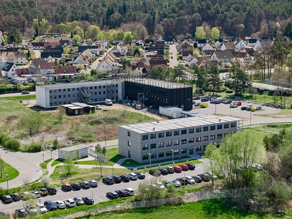 Modulares Bürogebäude für MiP Pharma