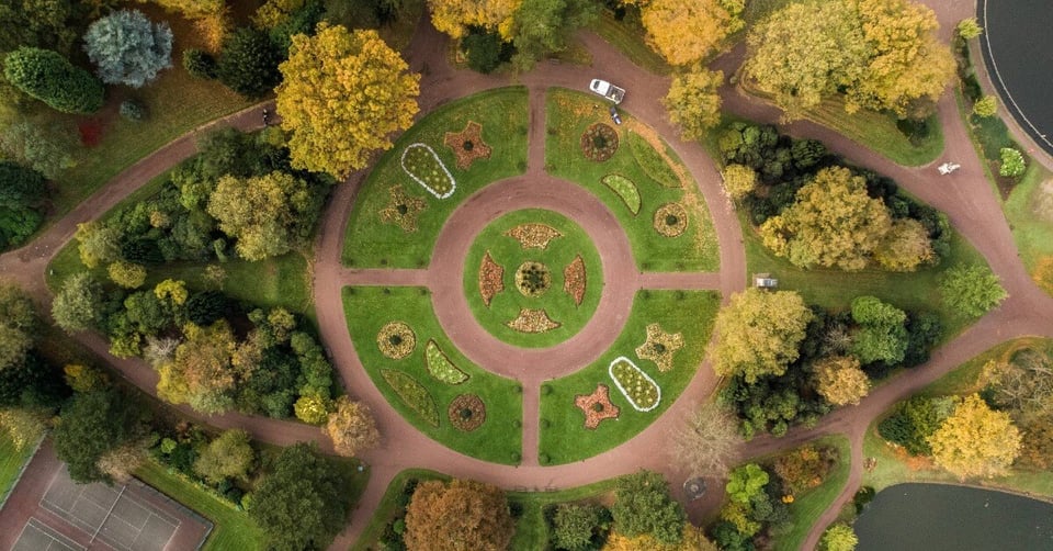 Green circular